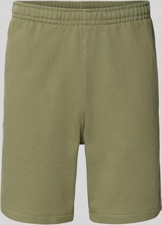 Lacoste Regular Fit Sweatshorts aus reiner Baumwolle in Oliv, Gr&ouml;&szlig;e XXXL