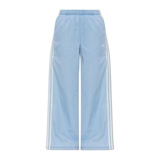 adidas Zomerse Glow Denim Wijde Pijpen Broek - Dames - Sweatpants - Blauw - L - Denim - Broeken