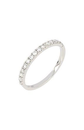 Bony Levy Audrey Diamond Stacking Ring in 18K White Gold at Nordstrom Rack, Size 6.5