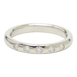Tiffany & Co. Platinum Platinum 950 Band Ring (Pre-Owned)