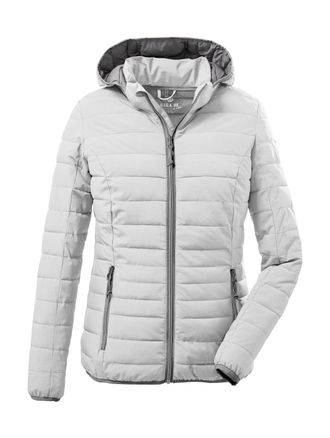G.I.G.A. DX by killtec Steppjacke Uyaka, Damen, Gr. 44, grau (mittelgrau), Oberstoff: 100% Polyester, Futter: 100% Polyamid, Wattierung: 100% Polyester, G.I.G.A. DX BY KILLT