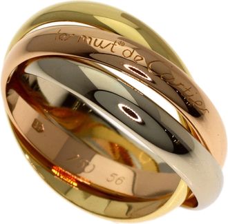 Cartier Yellow Gold Yellow Gold (18K) Band Ring (Pre-Owned)