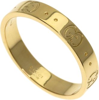 Gucci Yellow Gold (18K) Band Ring (Pre-Owned)