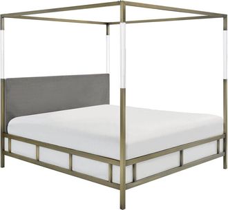 Safavieh Couture Dorothy Acrylic Canopy Bed