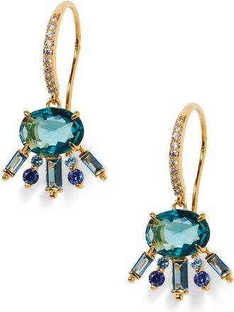Nadri Stellar Drop Earrings in Gold at Nordstrom