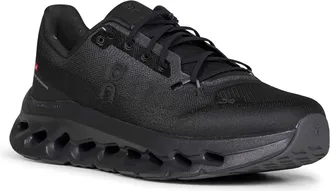 On Mens Trainers Cloudtilt Black Recycled Polyester Sneaker