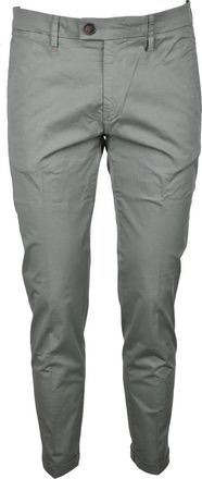 Re-hash Cotton Stretch Trousers - Sage Green