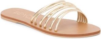 Matisse Footwear Cali Slide Sandal in Gold at Nordstrom, Size 10