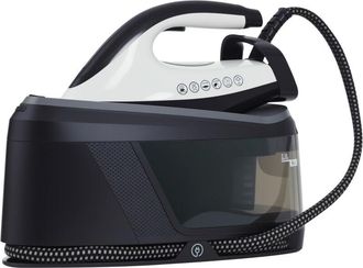 HOMCOM Homcom Centro De Planchado 2800w 100 G/min Funci&oacute;n Eco Suela De Cer&aacute;mica Doble Capa Planchado Vertical Potente Antical Autolimpieza Dep&oacute;sito 2 L Azul