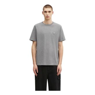 Maison Kitsun&eacute; Heren, Tops, Grijs, Maat: 2XL Katoen