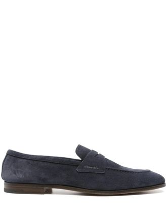 Churchs suede loafers - Blue
