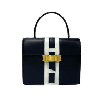 Celine Pre-owned Handbags, female, Blue, Size: ONE SIZE Pre-owned Leather Handbag