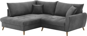 Mr. Couch Ecksofa »Blackburn II, L-Form« Mit Kaltschaumpolsterung bis 140 kg belastbar