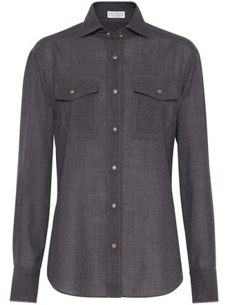 Brunello Cucinelli Long Sleeve Shirt