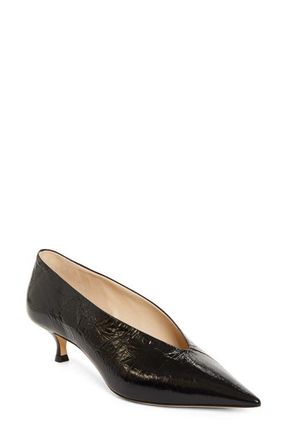 Le Monde Beryl Babouche Kitten Heel Pump in Black at Nordstrom, Size 9.5Us