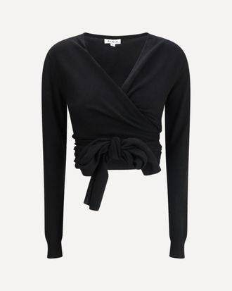 Alaia Wrap Top Female 40