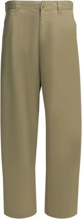 Carhartt Work in Progress Postal Single Knee Pant - Heren - Wijde Broeken - Beige - L - Katoen - Broeken