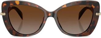 Michael Kors Zonnebrillen - Dames - Zonnebrillen - Bruin - 55 MM - Accessoires