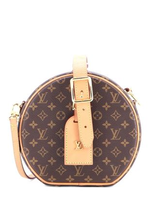 Louis Vuitton Petite Boite Chapeau Bag Monogram Canvas crossbody bag - Bruin