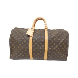 Louis Vuitton Marron Monogram Coated Canvas Boston Bag (Pre-Owned)