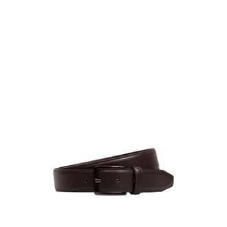 PESERICO Accessoires, Heren, Bruin, 85 CM, Leer, Leren Riem