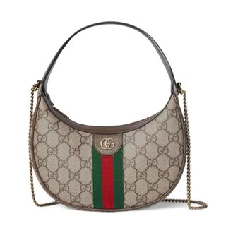 Gucci Bolso de hombro peque&ntilde;o Ophidia - Bags - Mujer - Beige - ONE SIZE