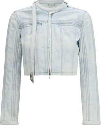 Diesel Cotton Biker Womens Jacket
