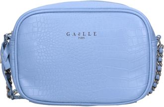 Ga&euml;lle Paris Crossbody Bag - Dames - Schoudertassen - Blauw - ONE Size - Leer - Tassen