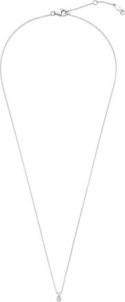 Isabel Bernard Accessoires, Dames, Grijs, ONE Size, De la Paix Céline Ketting met Diamant