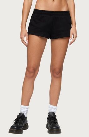 Edikted Cataleya Shorts in Black at Nordstrom, Size X-Small
