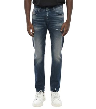 Diesel Blue Slim Distressed Jeans