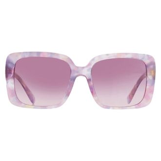 Coach Gradient Pink Purple Square Ladies Sunglasses HC8424U 58677W 54