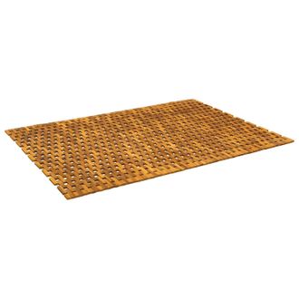 vidaXL Alfombrillas De Ba&ntilde;o Natural 105 X 160 Cm Vidaxl