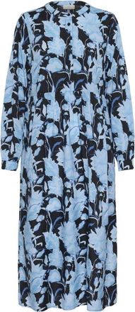 Kaffe Shirt Dress - Dames - Shirt Kleedjes - Veelkleurig - XS - Kleedjes