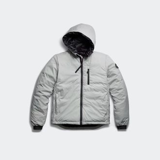 Canada Goose Lodge Hoodie Black Label (Men, Stratus Grey, XL)