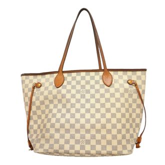Louis Vuitton White Tote Bag (Pre-Owned)