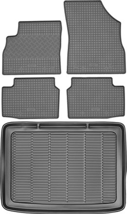 OEM Juego De Alfombrillas De Goma Para Coche Y Maletero Para Opel Astra V K Hatchback (2015-2021)