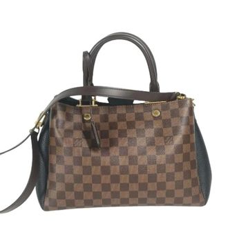 Louis Vuitton Pre-owned Vintage Damier Canvas Handbag - Dames - Pre-owned - Bruin - Maat: ONE Size