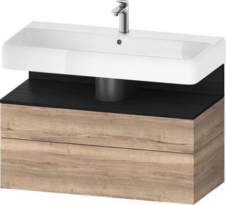 Duravit Qatego Mueble Bajo Lavabo, 1 Extra&iacute;ble Y 1 Caj&oacute;n, - Duravit