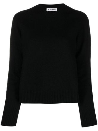 Jil Sander Maglione girocollo - Nero