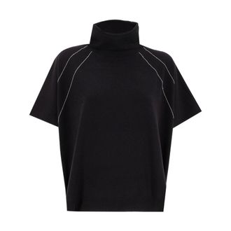 Le Tricot Perugia Turtlenecks, female, Black, S, Turtleneck