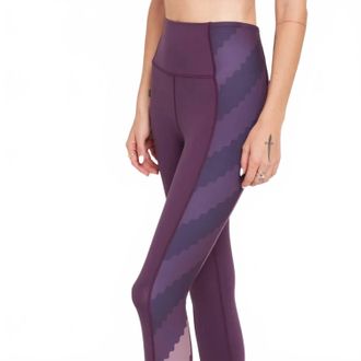 Spiritual Gangster Gia Dream Tech Leggings In Midnight Plum