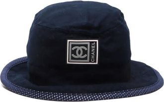 Chanel 2000s Sports Line bucket hat - Blue