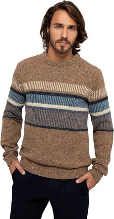 Celtic & Co. Statement Donegal Wool Sweater in Camel at Nordstrom, Size Xx-Large