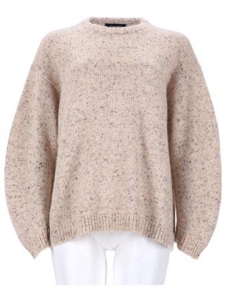 Fabiana Filippi Loose-Fitting Knit Sweater With Lurex Detailing