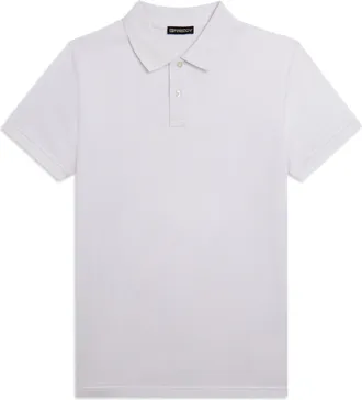 Freddy Polo Uomo Freddy in Piquet di Cotone con Logo Outline