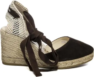 Espadrilles Schoenen, Dames, Bruin, 38 EU, Katoen, Colin Ante Wedge
