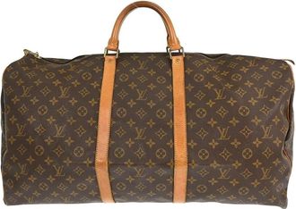 Louis Vuitton Pre-owned Weekend Bags, female, Brown, Size: ONE SIZE Pre-owned Keepall Duffle Bag