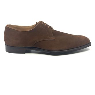 Crockett & Jones Derby Dart - Derby Dart - Heren - Nette schoenen - Bruin - 41 EU - Leer - Schoenen