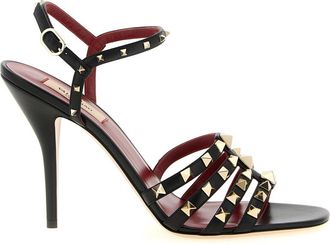 Valentino Garavani Black Rockstud Heels